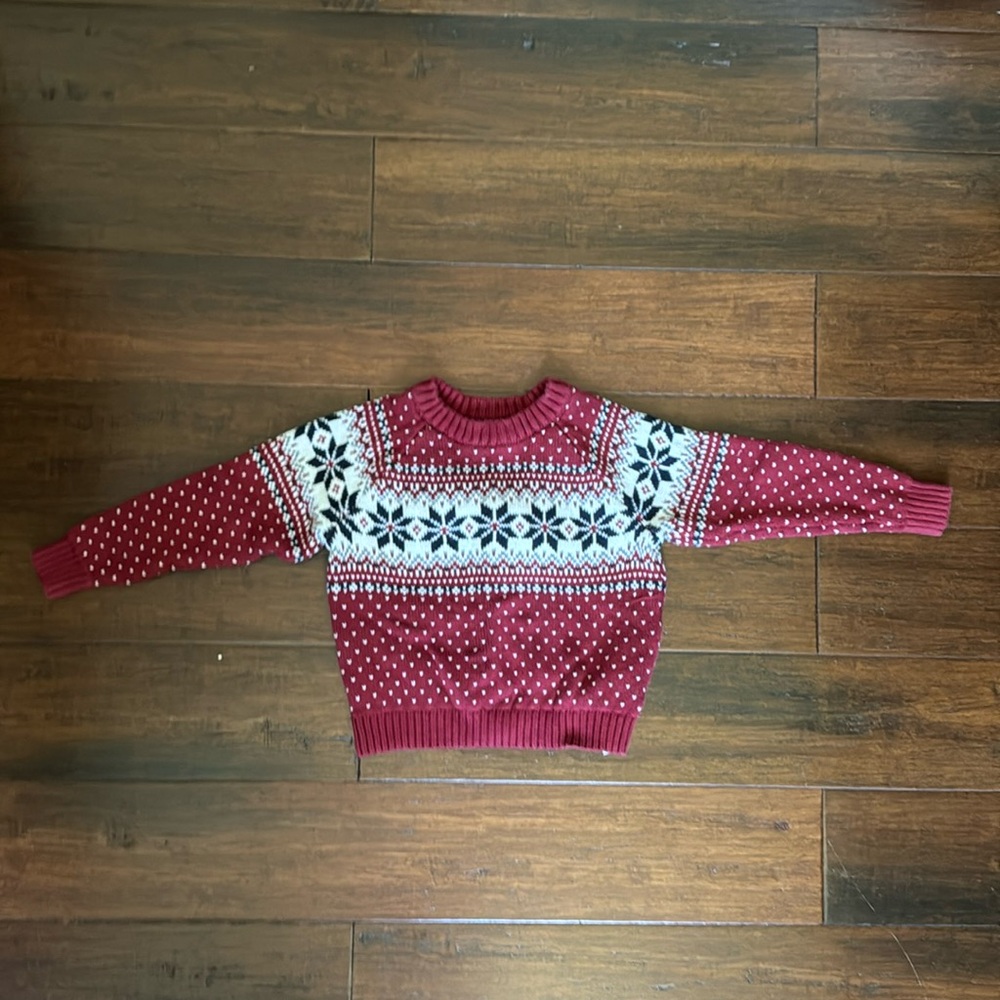 Toddler Argyle Sweater